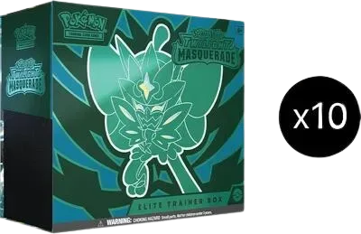 Twilight Masquerade 10 Elite Trainer Box Case