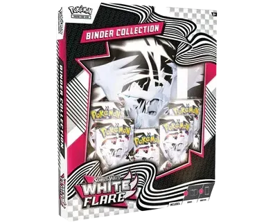 White Flare Binder Collection