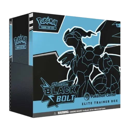 Black Bolt Pokémon Center Elite Trainer Box