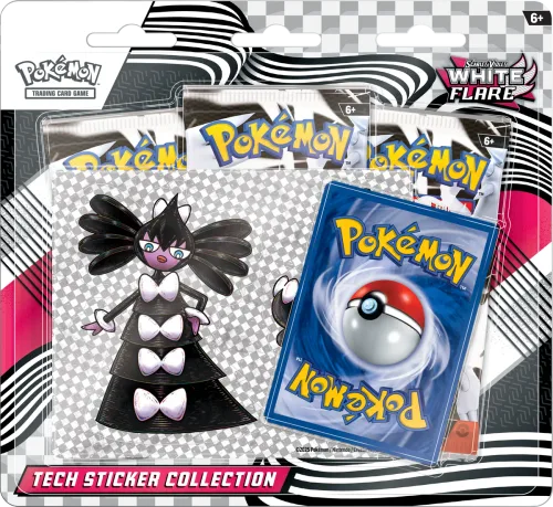 White Flare: Gothitelle Tech Sticker Collection