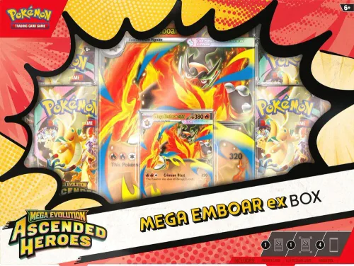 Ascended Heroes: Mega Emboar ex Box