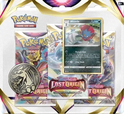 Lost Origin: Weavile 3-Pack Blister