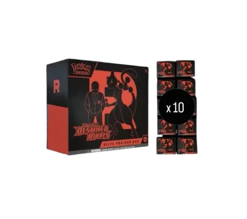 Destined Rivals 10 Elite Trainer Box Case