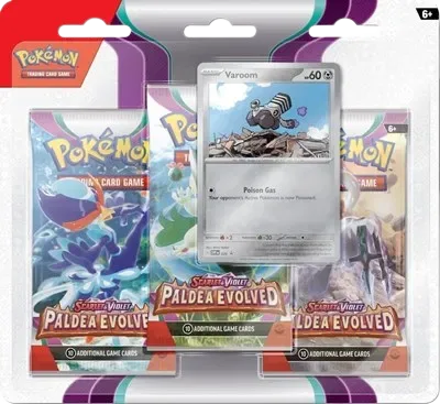 Paldea Evolved: Varoom 3-Pack Blister