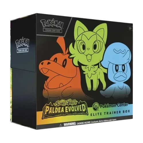 Paldea Evolved Pokémon Center Elite Trainer Box