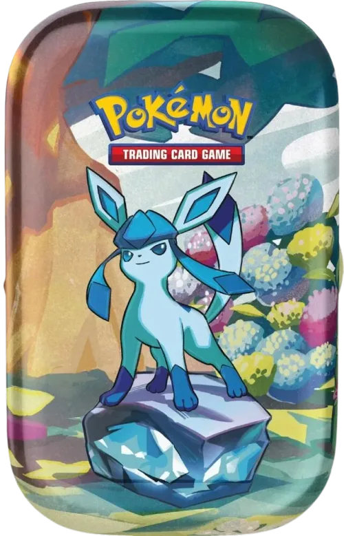 Prismatic Evolutions: Glaceon Mini Tin