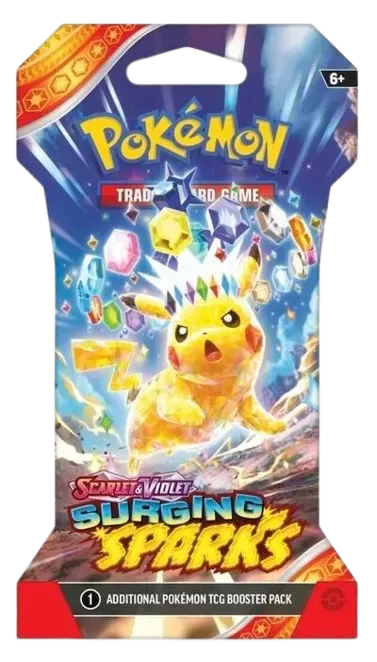 Surging Sparks Sleeved Booster