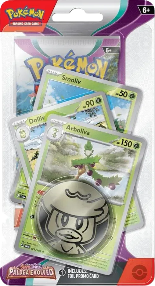 Paldea Evolved: Arboliva Premium Checklane Blister