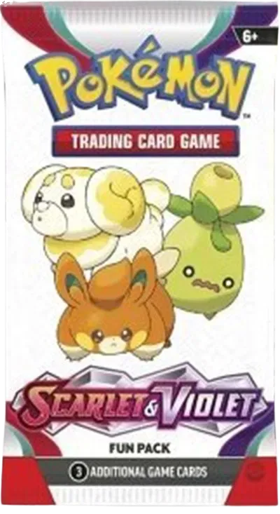 Scarlet & Violet Fun Pack (3 Cards)