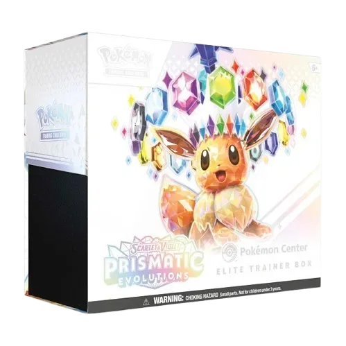 Prismatic Evolutions Pokémon Center Elite Trainer Box