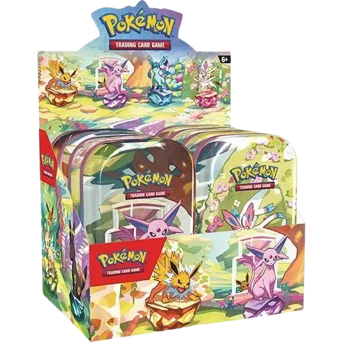 Prismatic Evolutions: Mini Tin Display