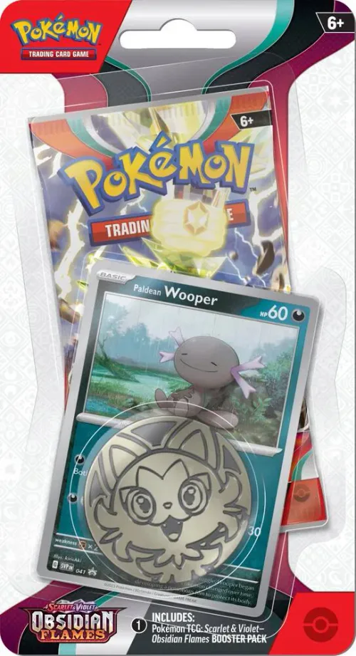 Obsidian Flames: Paldean Wooper 1-Pack Blister