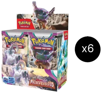 Paldea Evolved 6 Booster Box Case