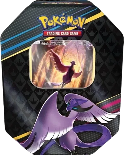 Crown Zenith: Galarian Articuno Tin
