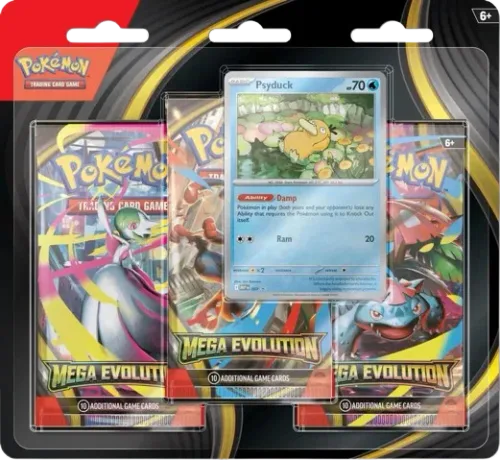 Mega Evolution: Psyduck 3-Pack Blister