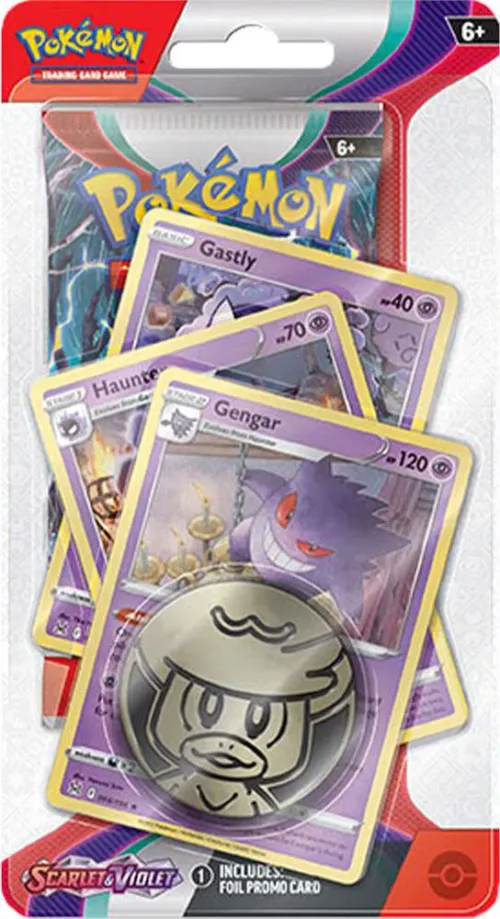 Scarlet & Violet: Gengar Premium Checklane Blister