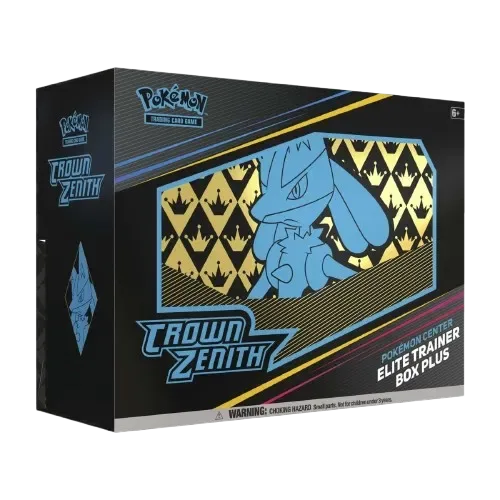 Crown Zenith Pokémon Center Elite Trainer Box Plus