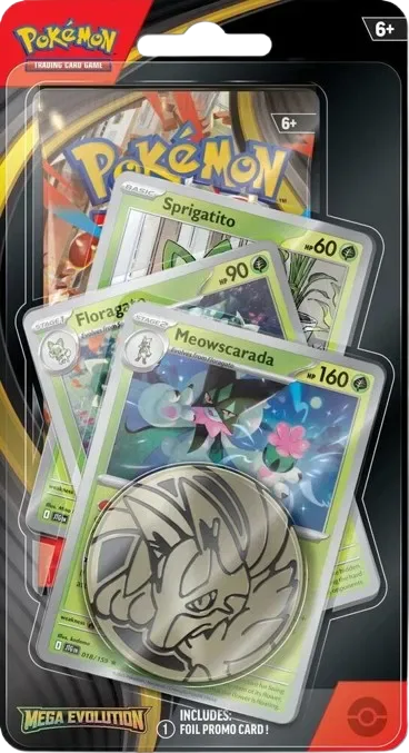 Mega Evolution: Meowscarada Premium Checklane Blister
