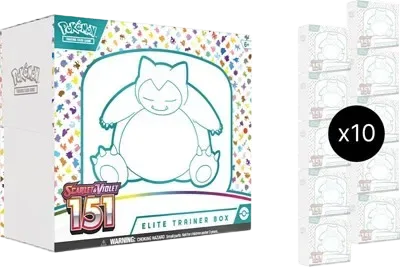 151 10 Elite Trainer Box Case