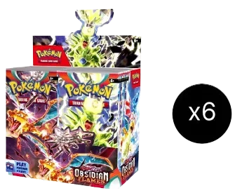 Obsidian Flames 6 Booster Box Case