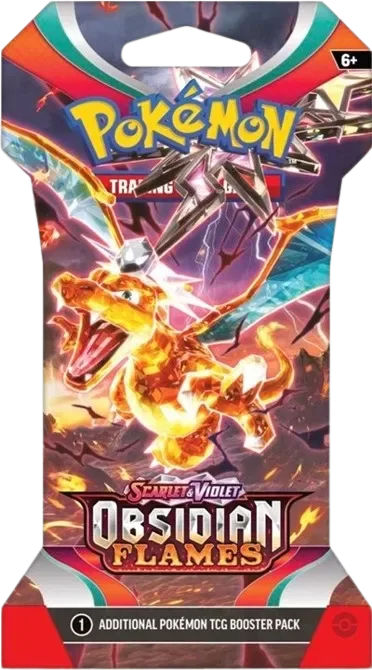Obsidian Flames Sleeved Booster
