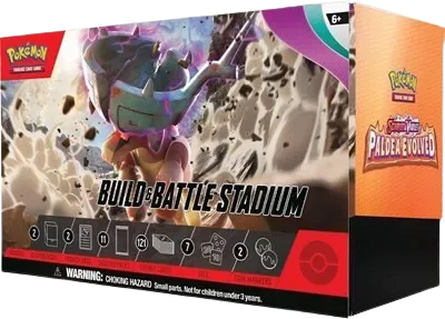 Paldea Evolved Build & Battle Stadium Box