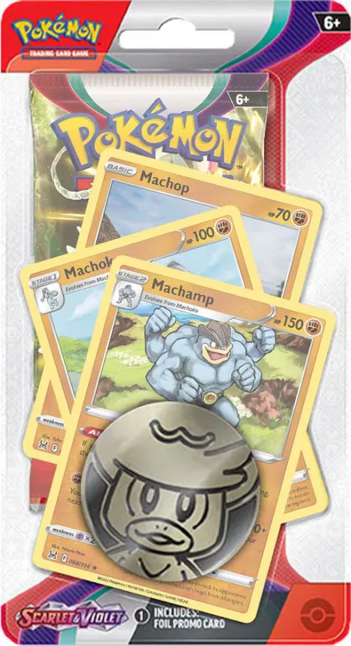 Scarlet & Violet: Machamp Premium Checklane Blister
