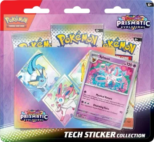Prismatic Evolutions: Sylveon Tech Sticker Collection